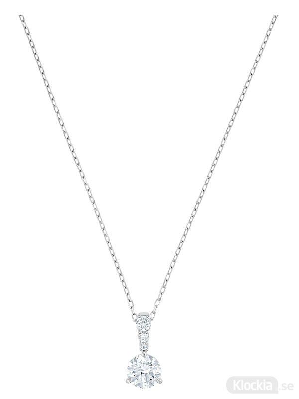 Swarovski Halsband Solitaire - Silver