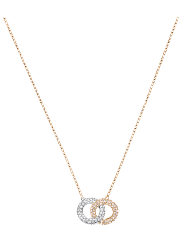 Swarovski Halsband Stone - Rose/Silver