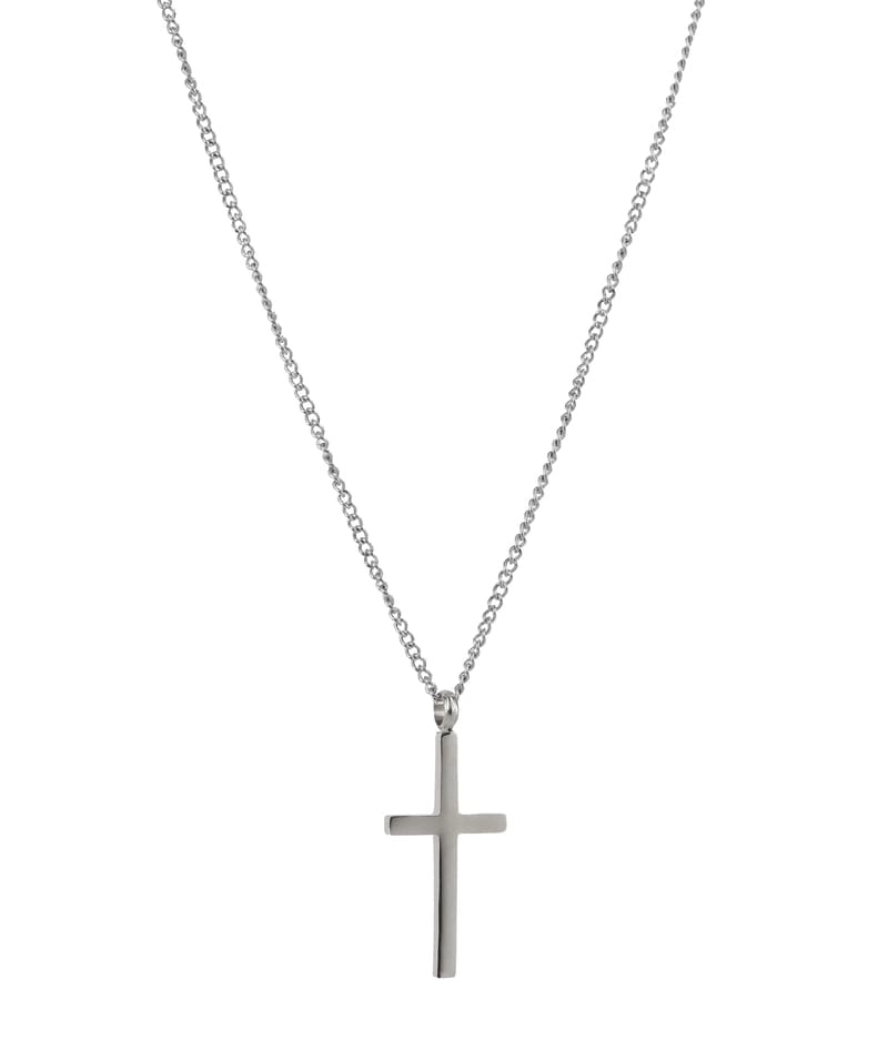 AROCK - CROSS Halsband Stål