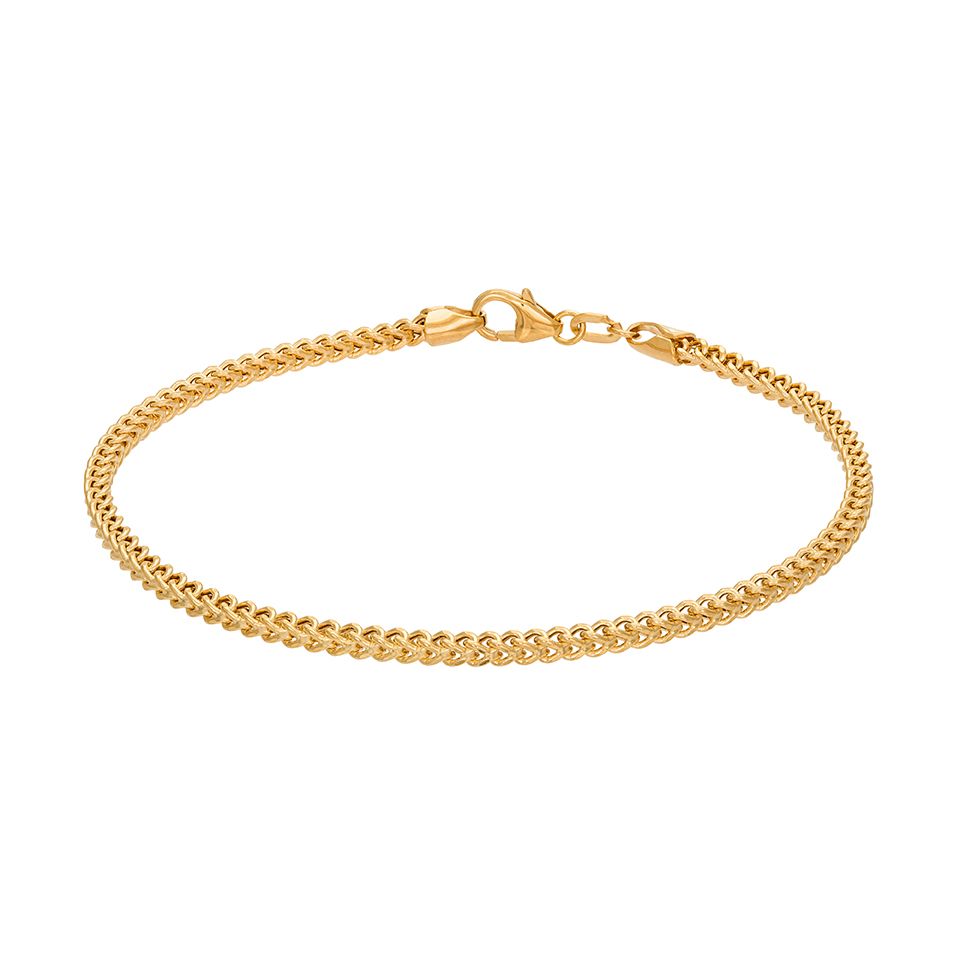 Armband i 18k guld 18,5cm