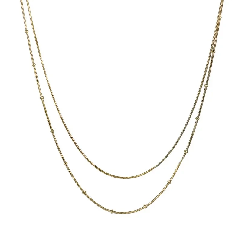 Astrid & Agnes - MIRIAM Halsband Guld