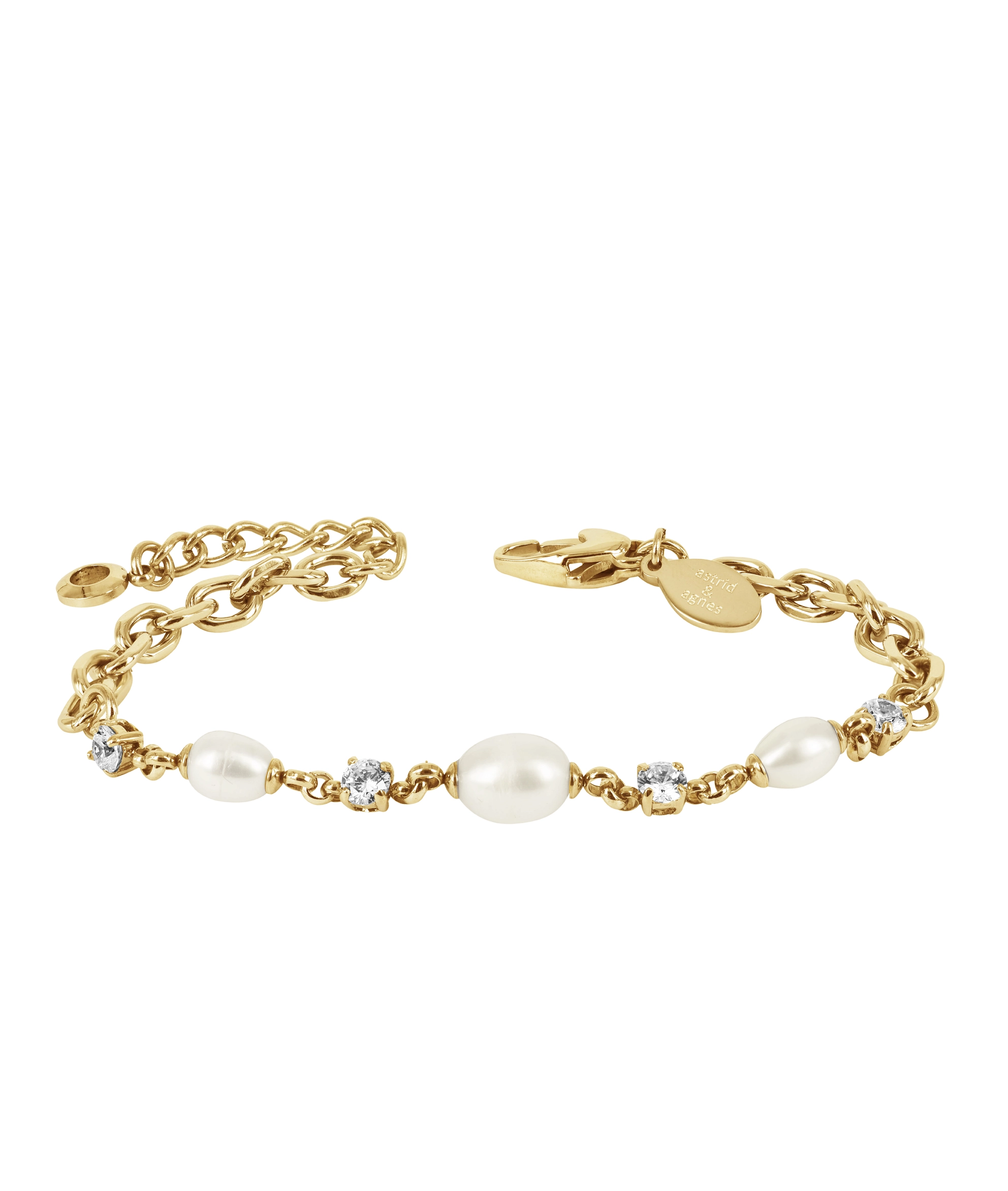 Astrid & Agnes - PATRICIA Armband Guld