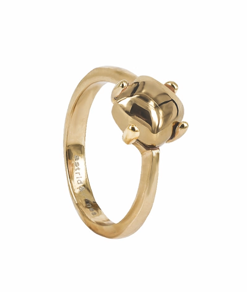 Astrid & Agnes - VICTORIA Plain Ring Guld