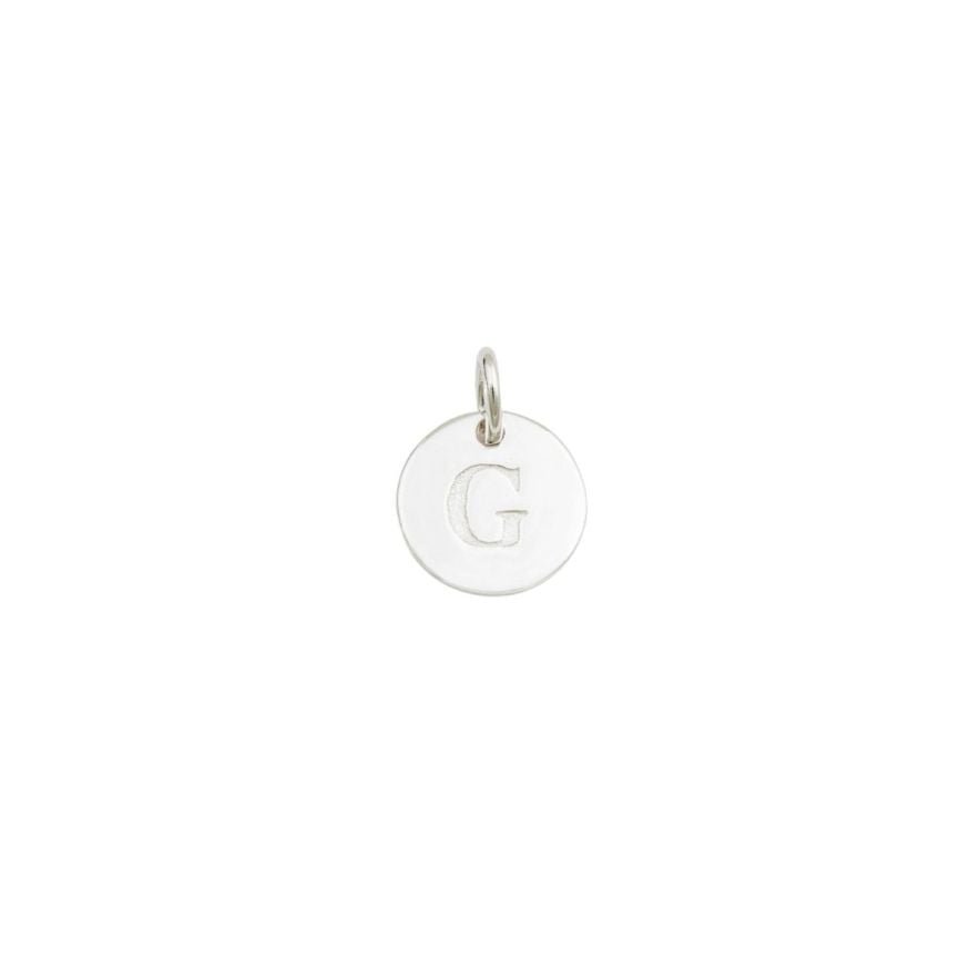 Berlock Mini Letter Silver G