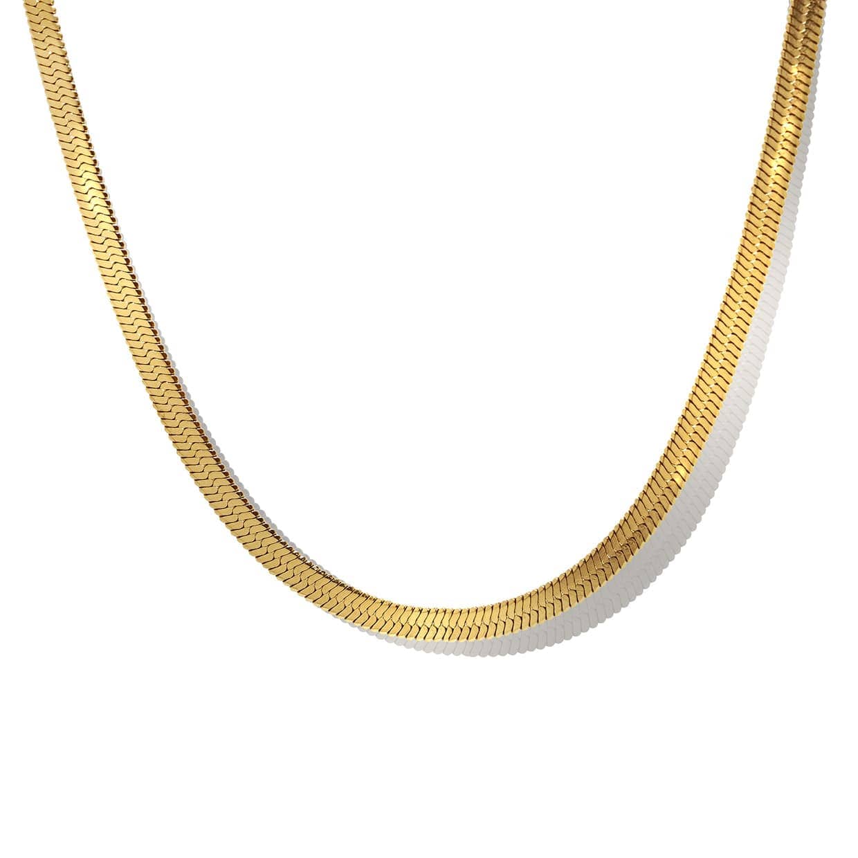 Bold Snake Guld Halsband