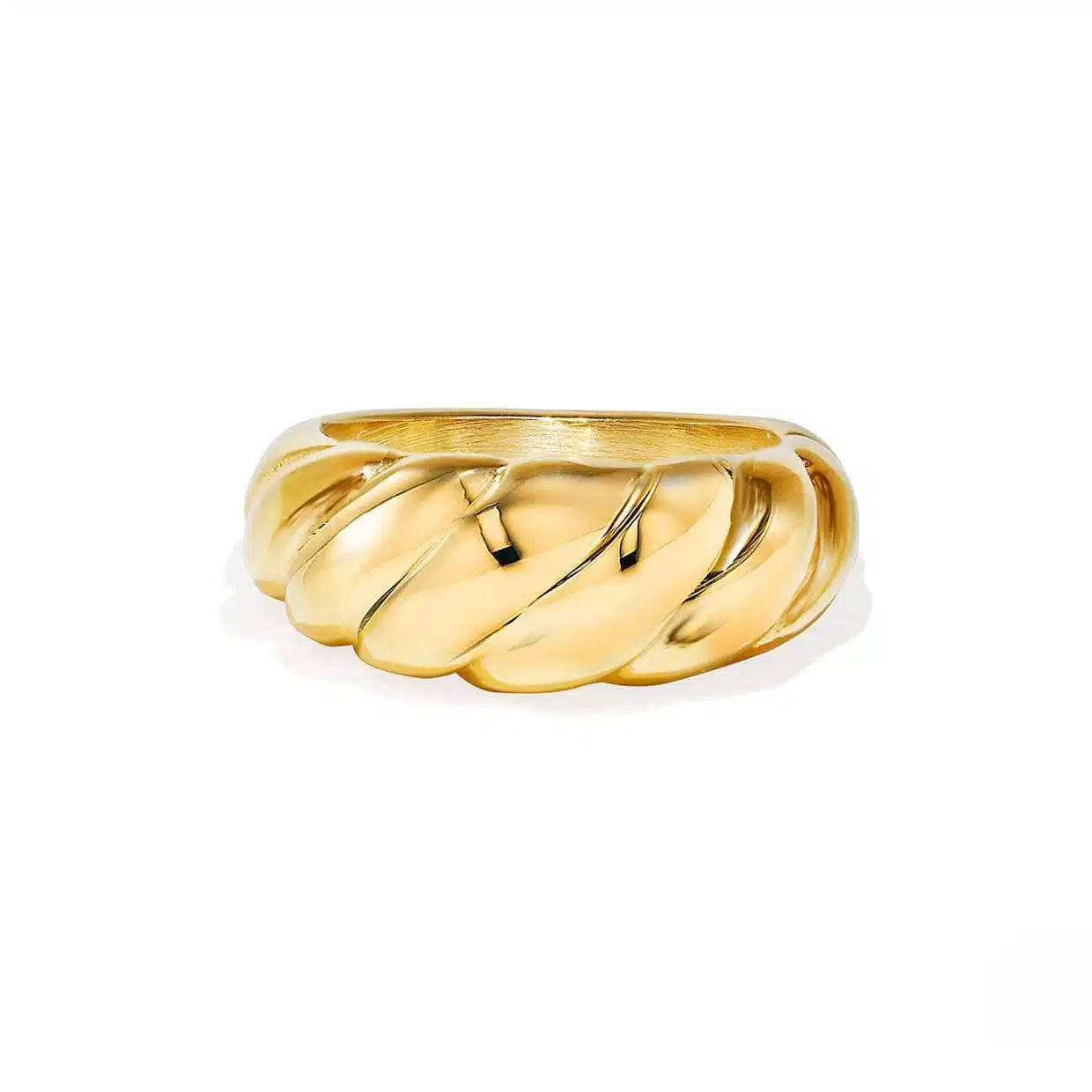 Bold Twist Guld Ring