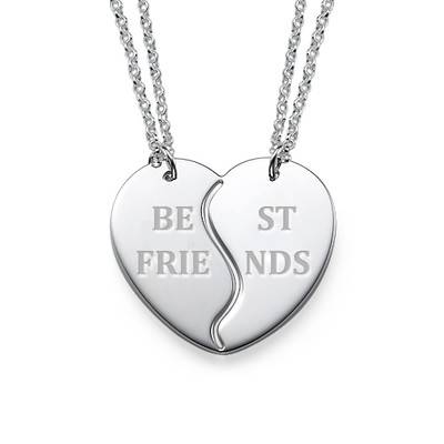 Brytbart BFF Halsband i Silver