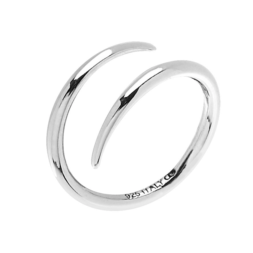 CU Jewellery - Loop Ring Silver