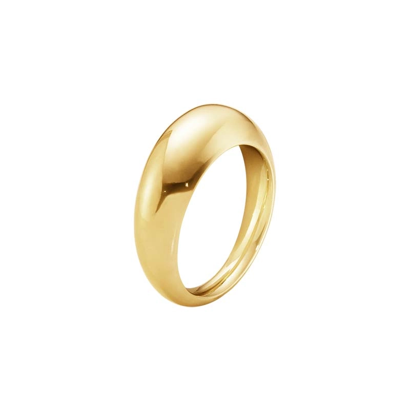 Georg Jensen - Curve Ring Slim Guld