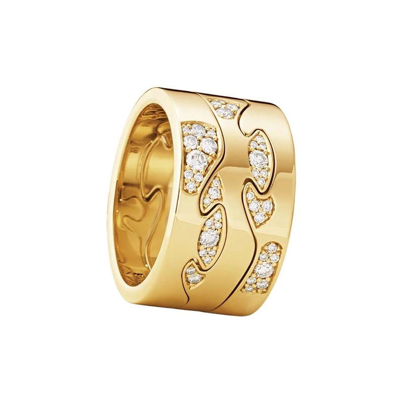 Georg Jensen - Fusion 3-delad Ring Guld Moln