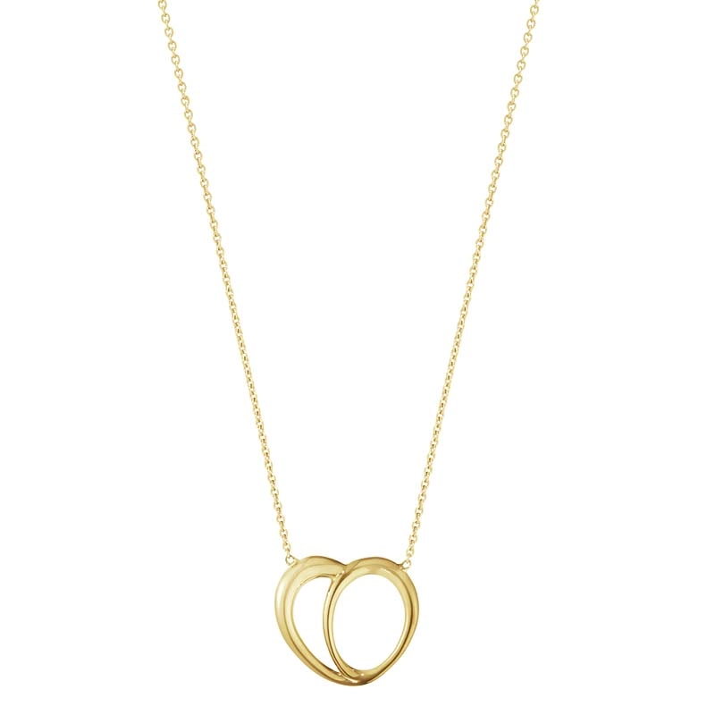 Georg Jensen - Offspring Heart Halsband Guld