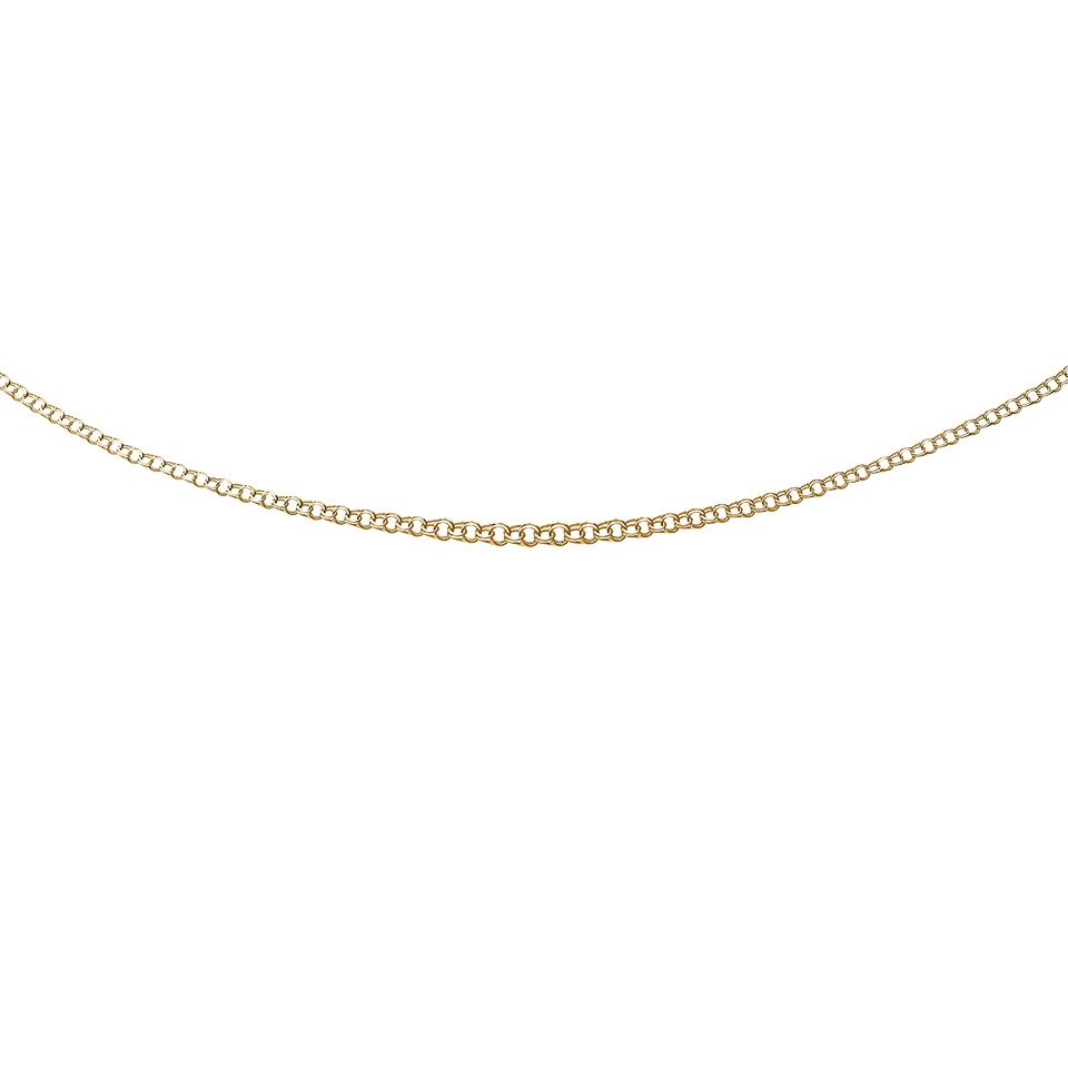 Halsband i 18K guld 45cm