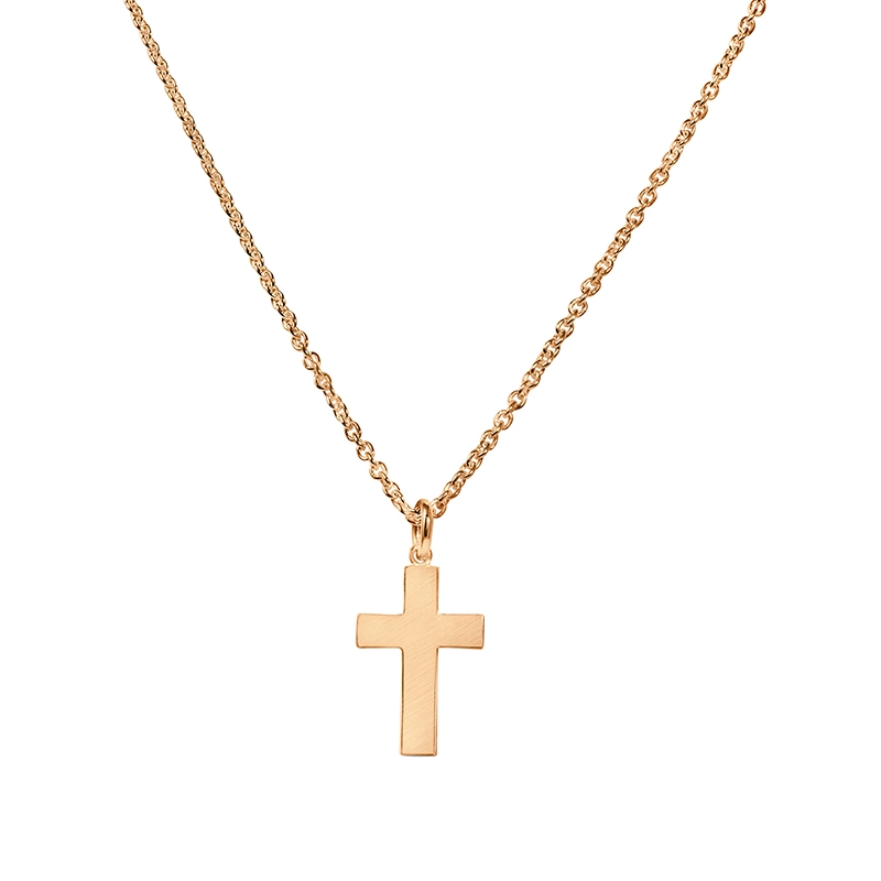 Nordic Spectra - Classic Cross Halsband Guld