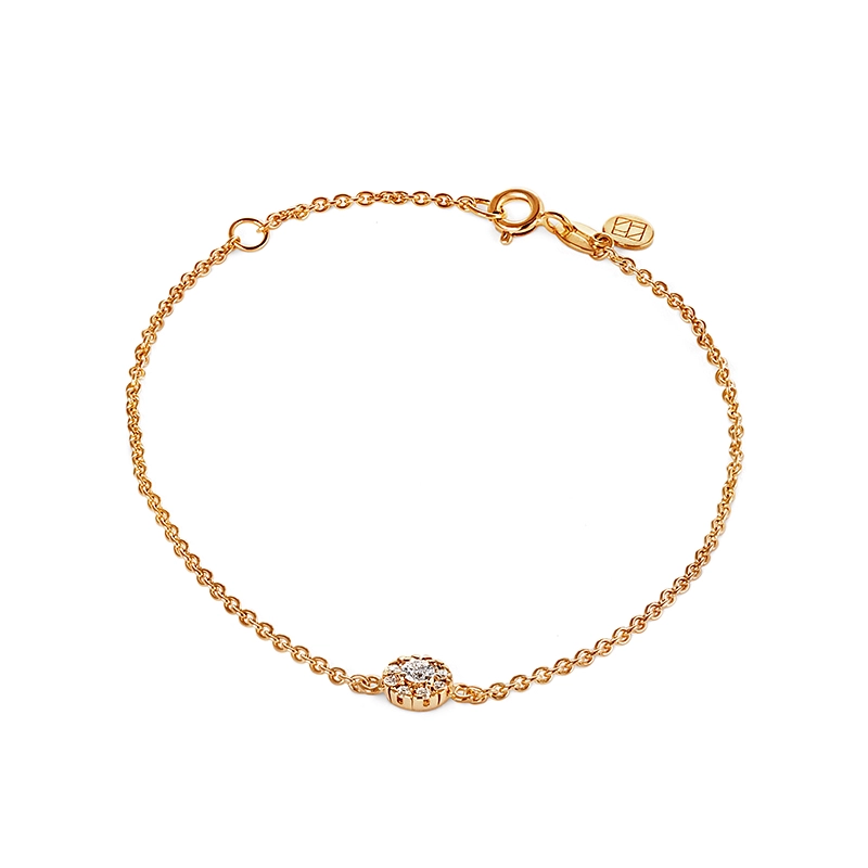 Nordic Spectra - Ella Carmosé Armband Guld 0,18 ct Diamanter