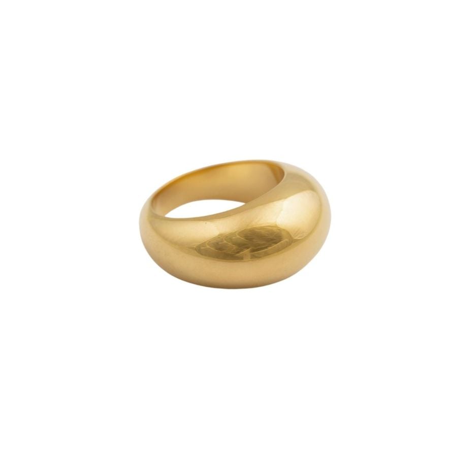 Ring Bolded Big Guld 17mm