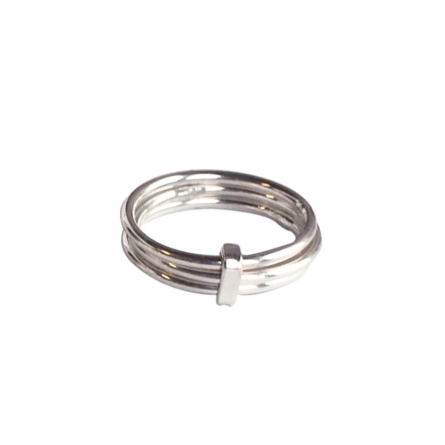 Ring Trering Silver 17-18 mm