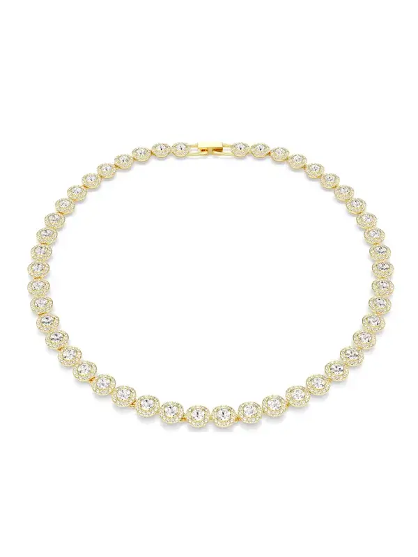 Swarovski Halsband Una Angelic Tennis - Guld