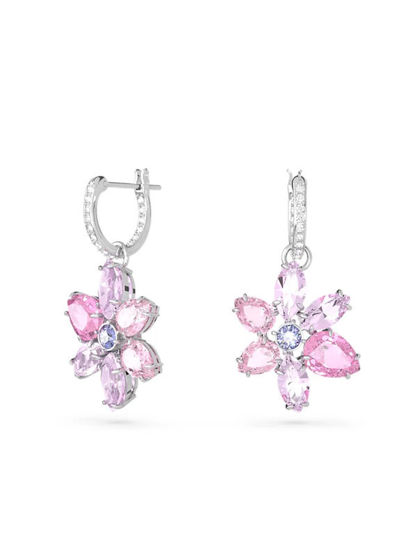 Swarovski Örhängen Gema - Silver/Rosa REA