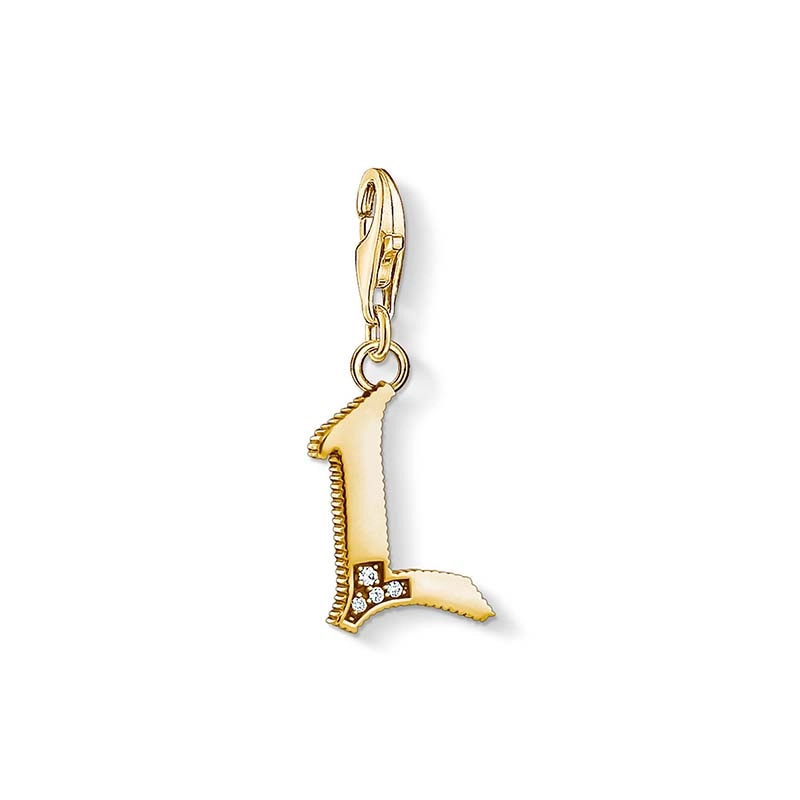 Thomas Sabo - Berlock Bokstav L Guld Thomas Sabo