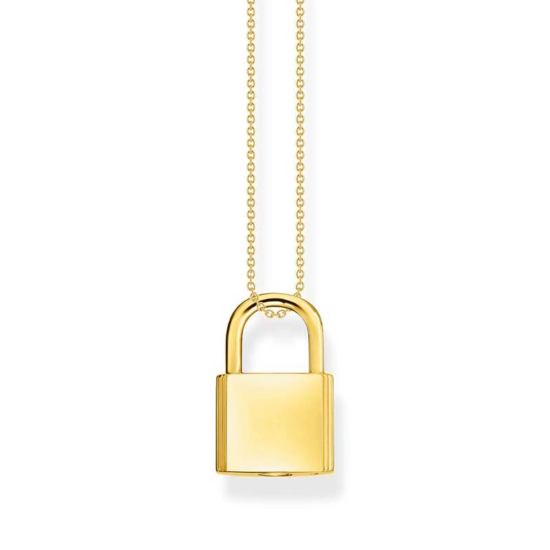 Thomas Sabo - Halsband Hänglås Guld