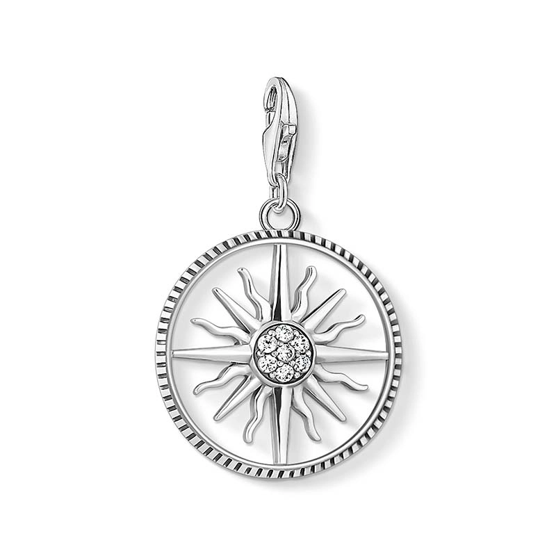 Thomas Sabo - Stor Glittrande Silversol Berlock